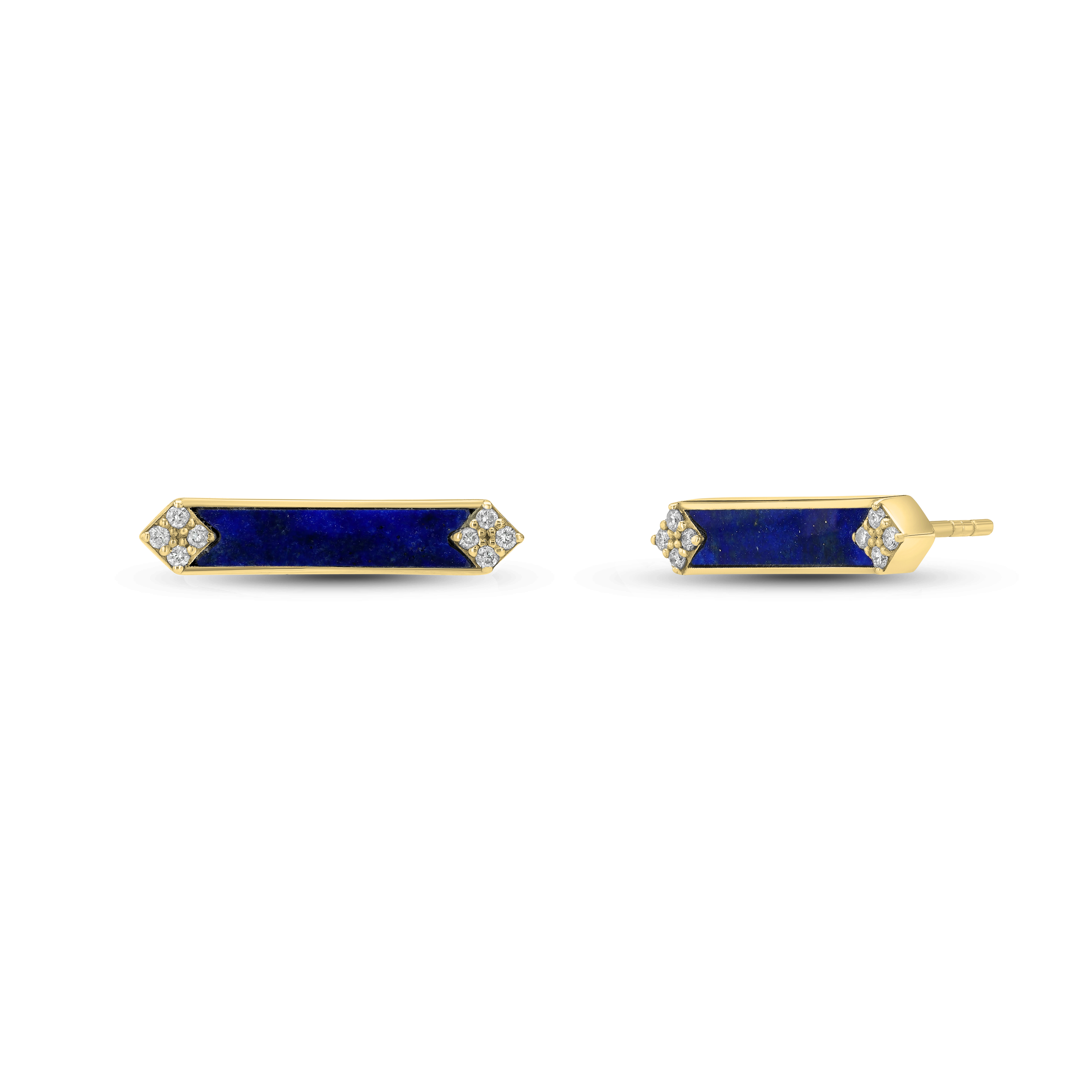 Starling x Meredith Peck Blueprint Lapis Earrings