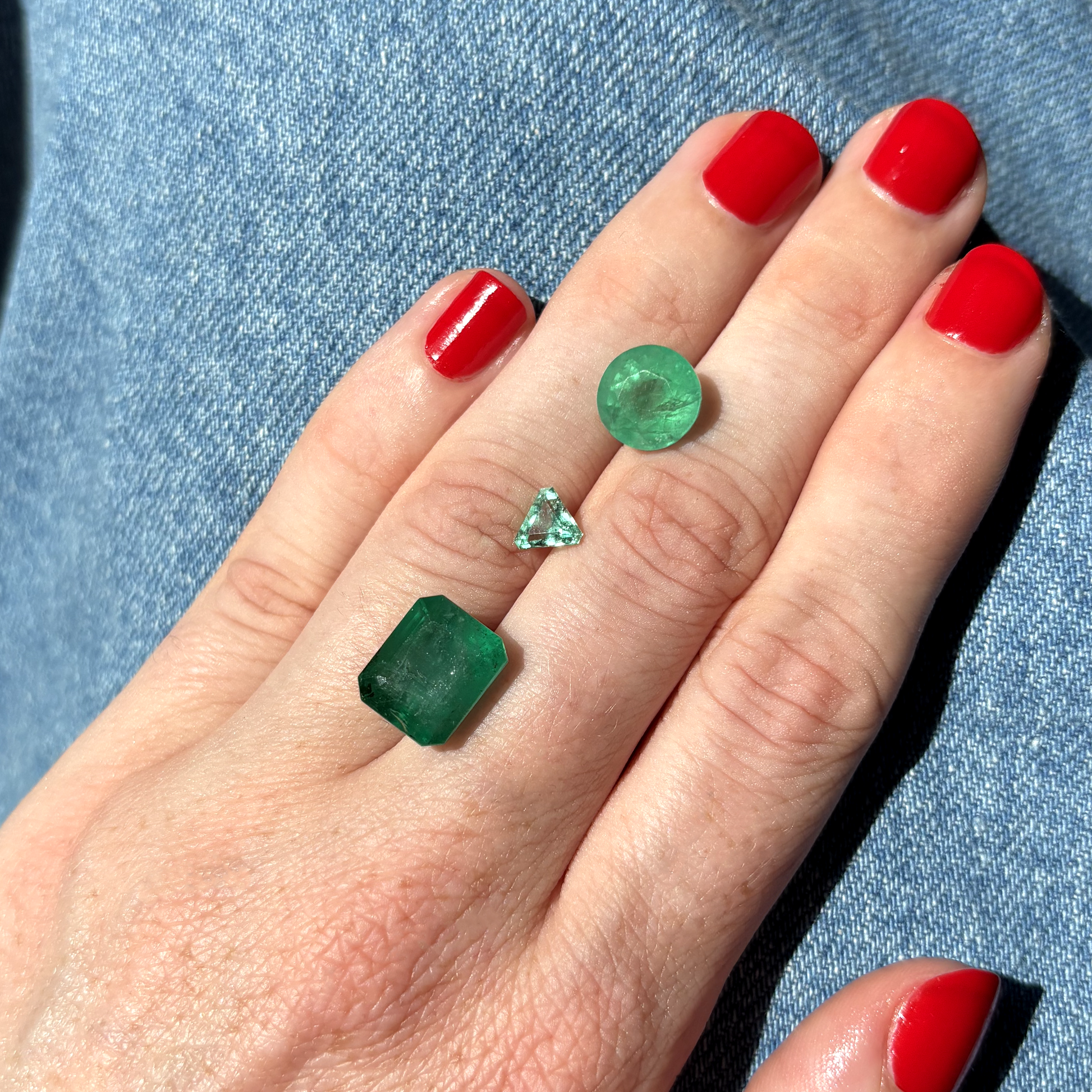 Bespoke 3.73ct Round Emerald