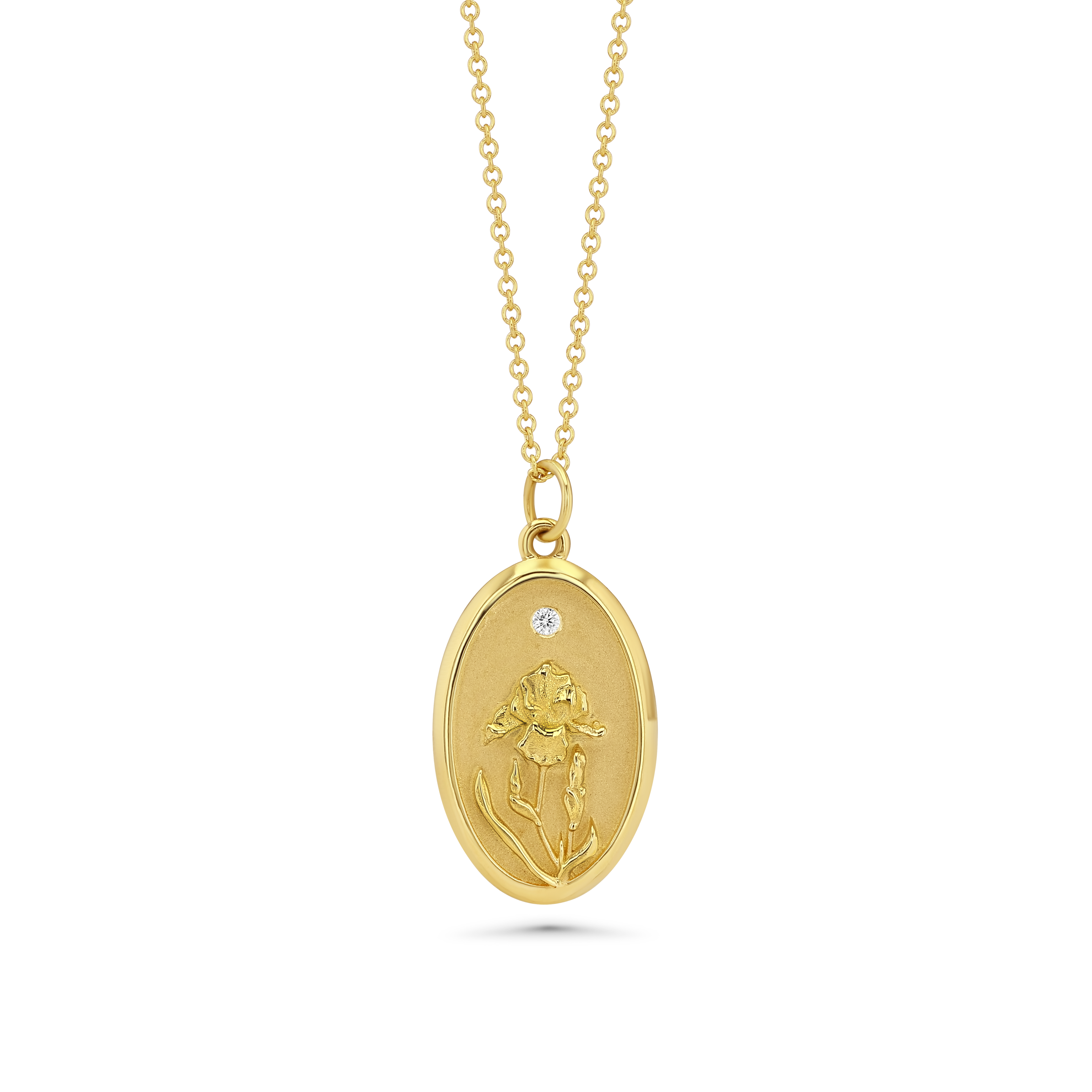 FEBRUARY BIRTH FLOWER CHARM