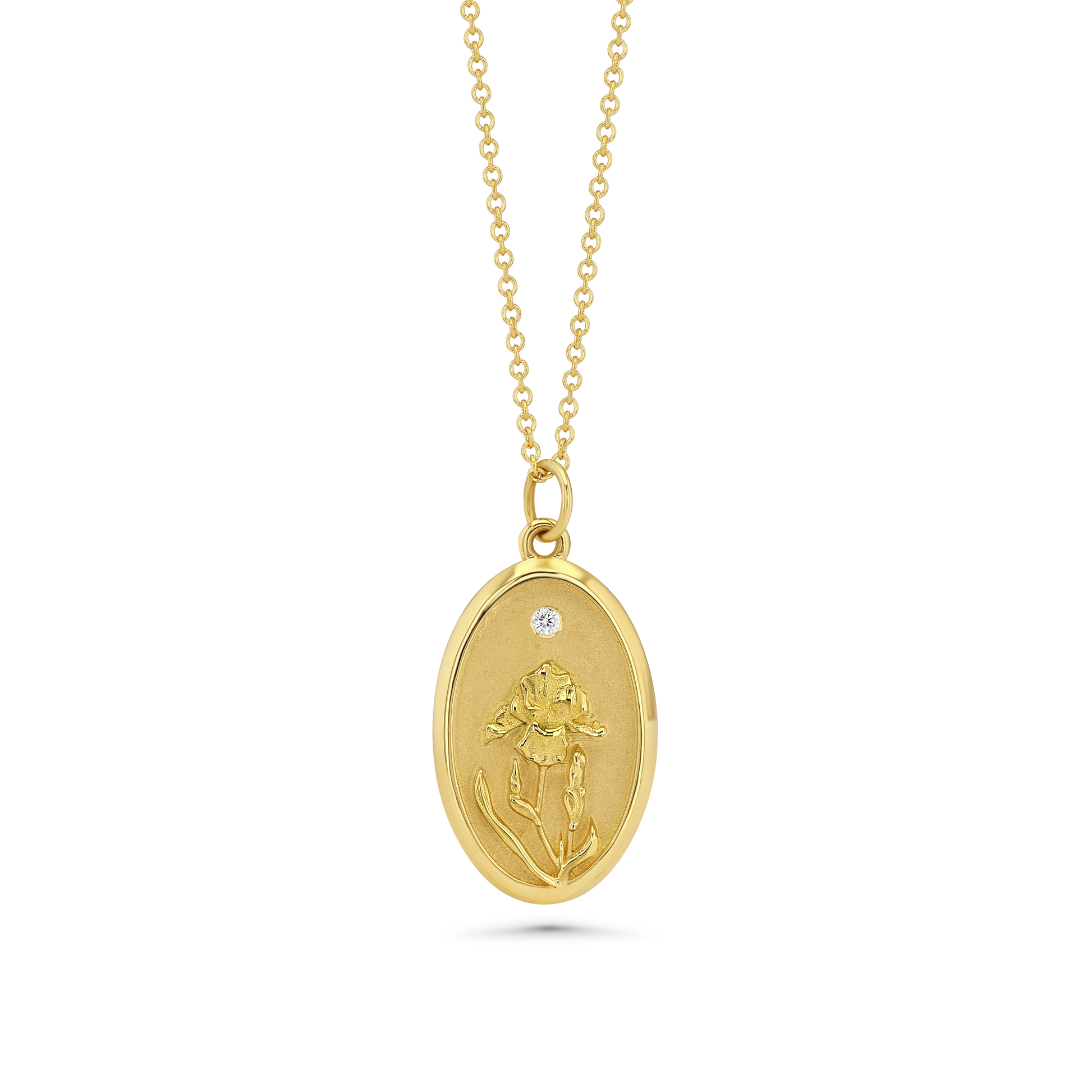 FEBRUARY BIRTH FLOWER CHARM