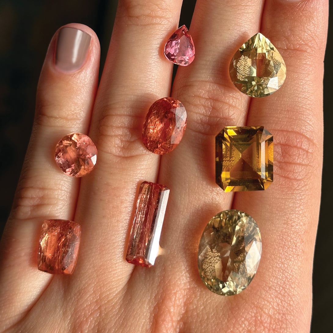 Bespoke 4.84ct Strawberry Imperial Topaz