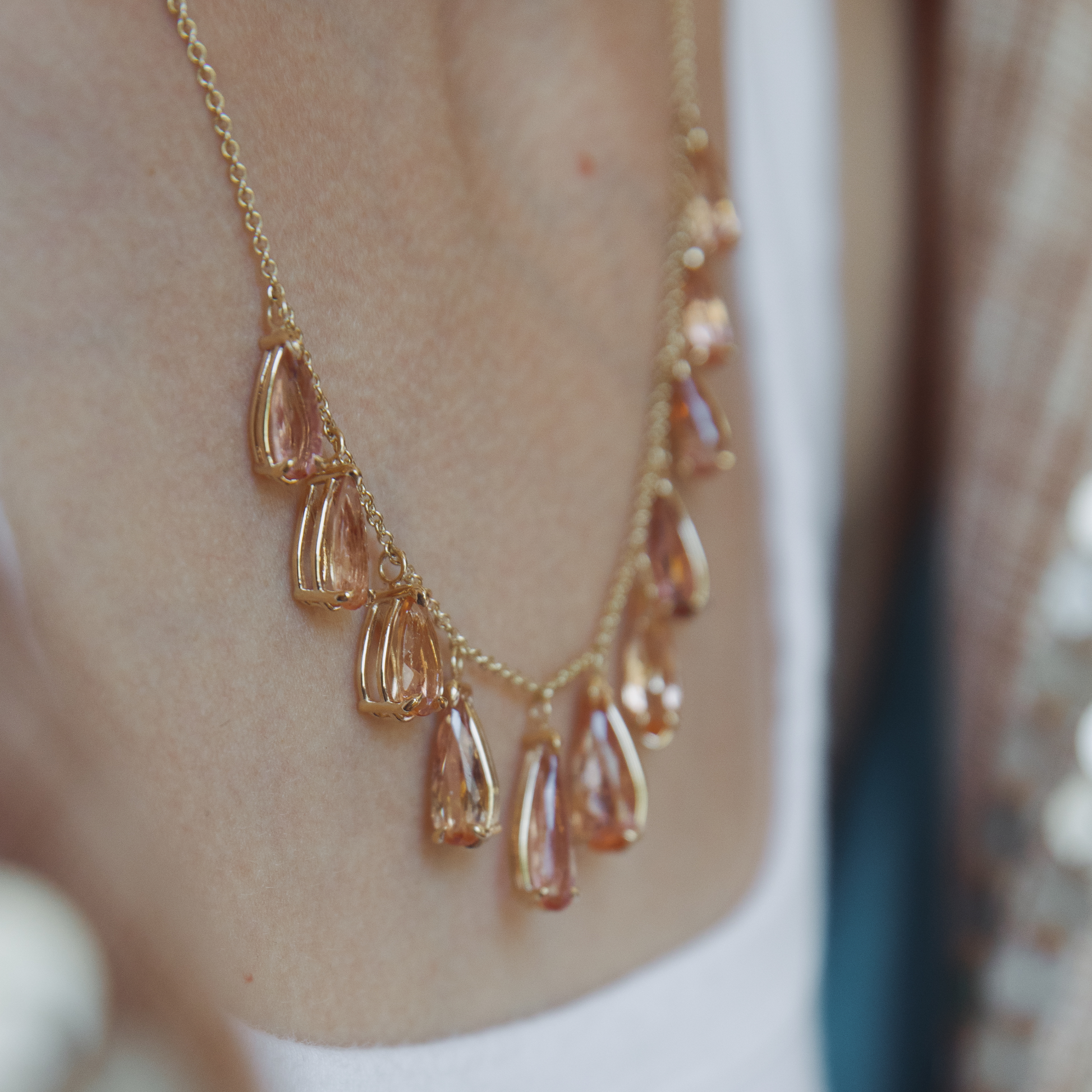 Imperial Topaz Necklace