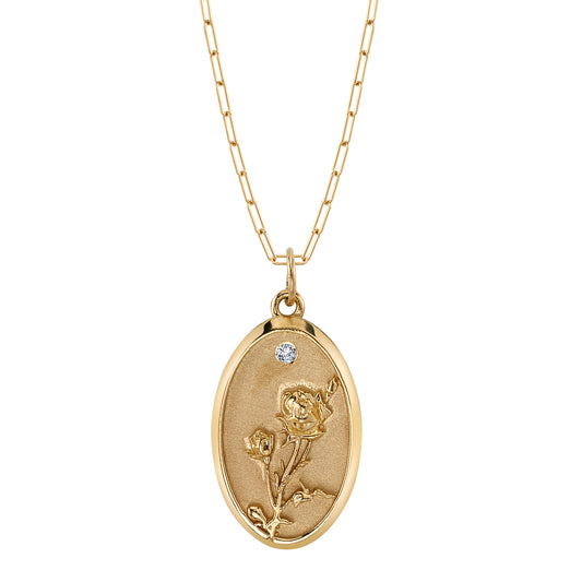 SAMPLE JUNE BIRTH FLOWER CHARM