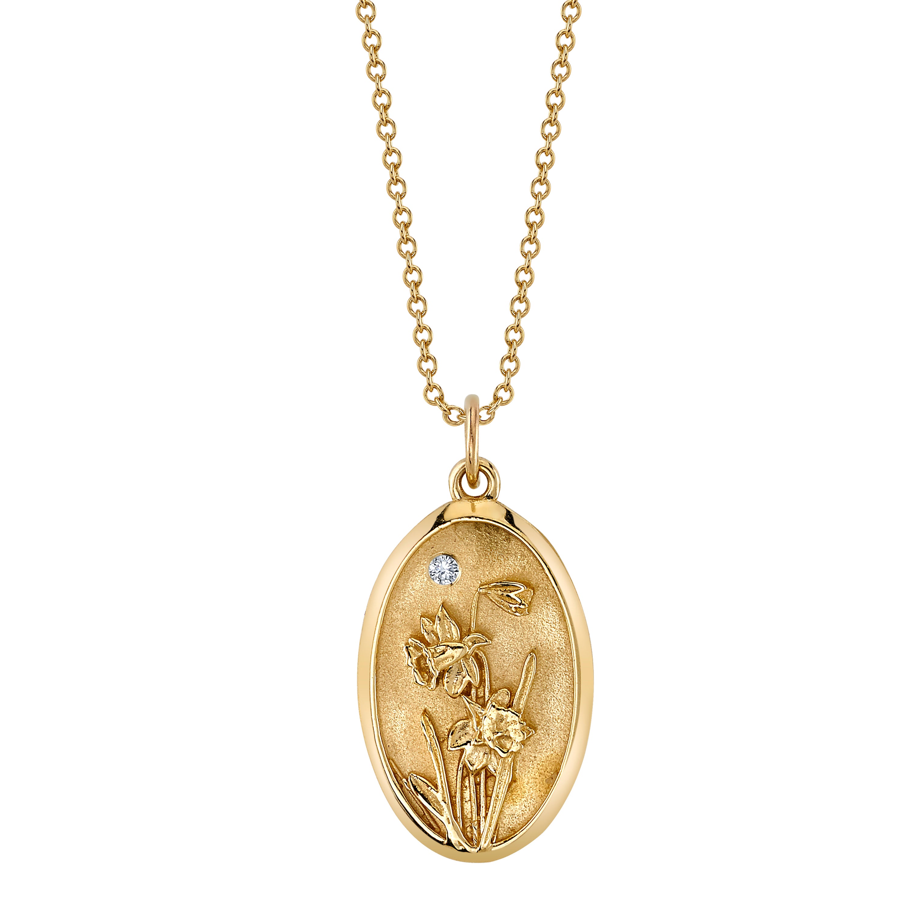 March Birth Flower Charm