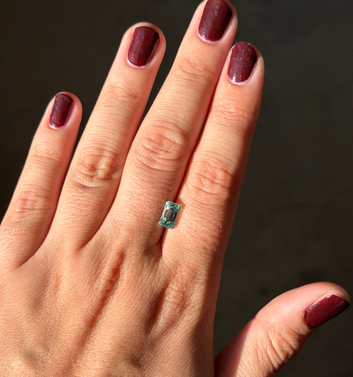 1.40ct Elongated Mint Beryl