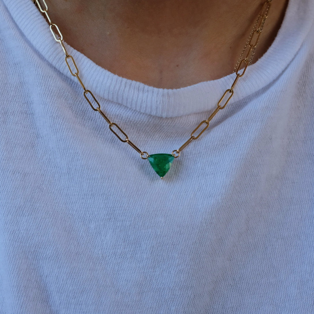 Muzo Emerald Necklace