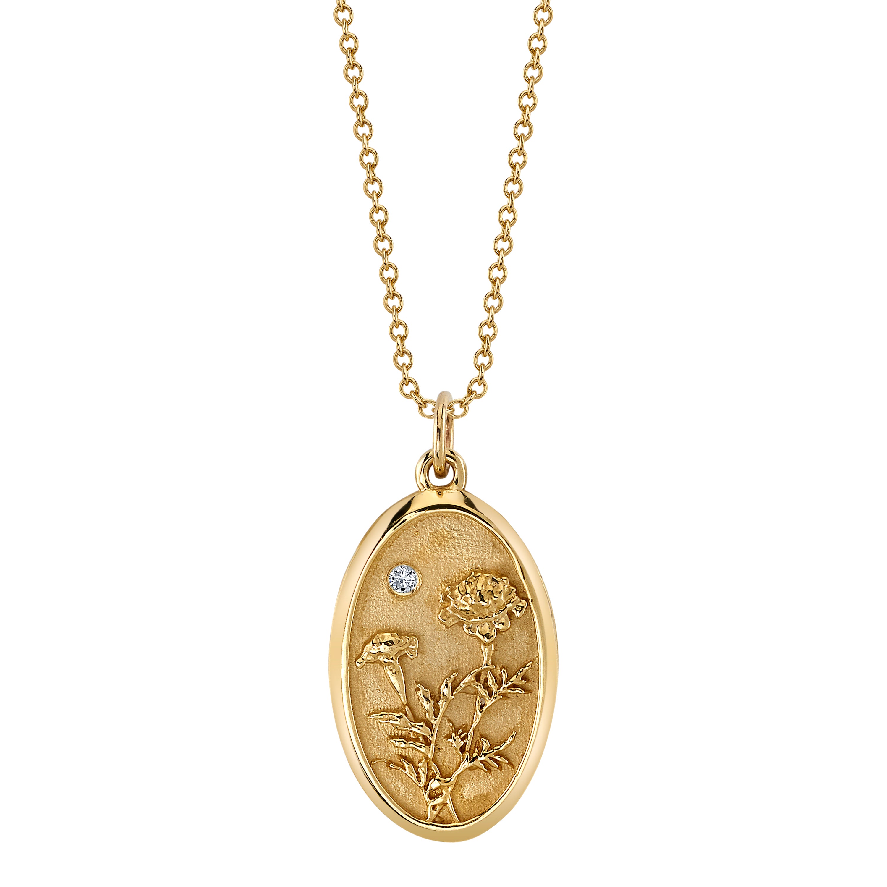 October Birth Flower Charm