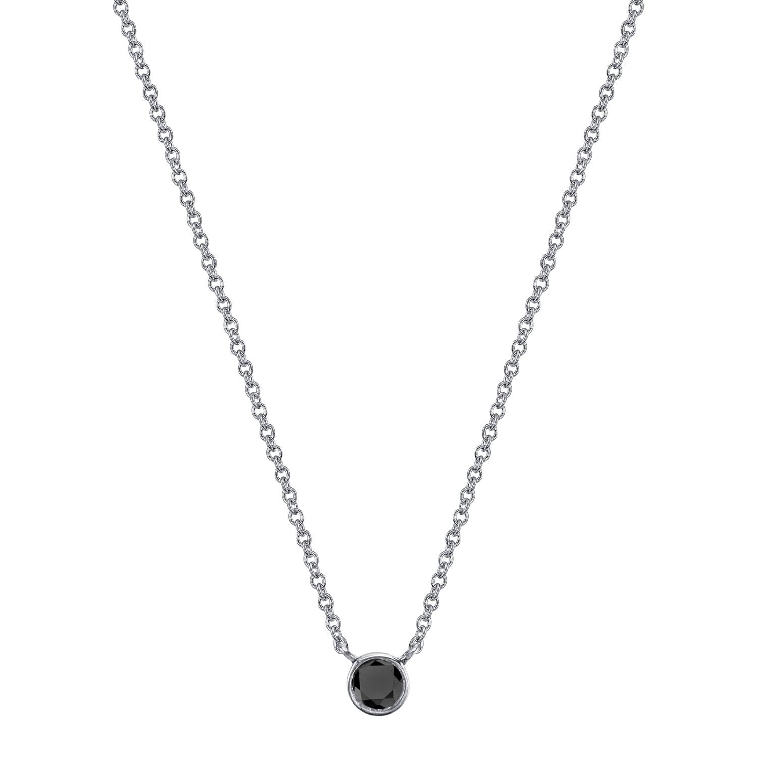 black diamond, white gold