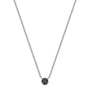 black diamond, white gold