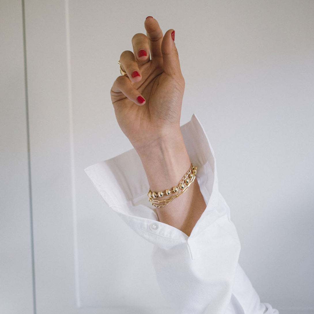 Oval Balloon Bracelet