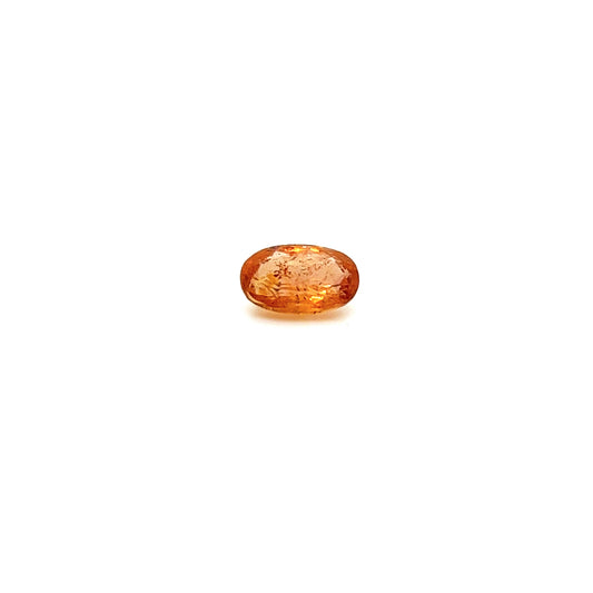 BESPOKE 3.65CT OVAL IMPERIAL TOPAZ RING