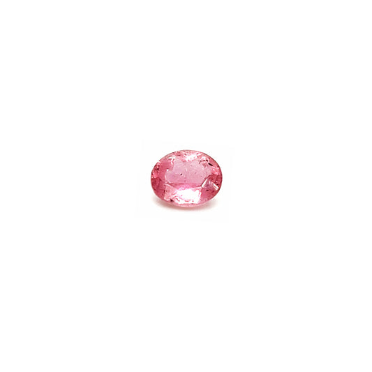 BESPOKE 3.10CT PINK TOURMALINE OVAL RING