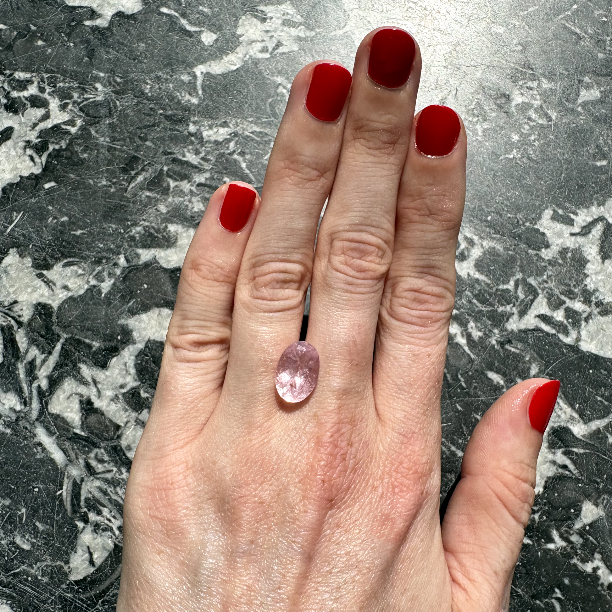Bespoke 5.00ct Oval Pink Beryl