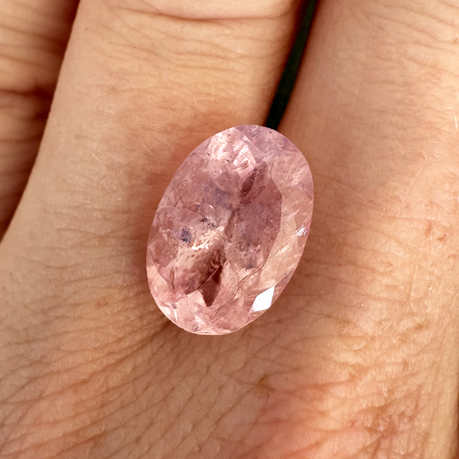 Bespoke 5.00ct Oval Pink Beryl