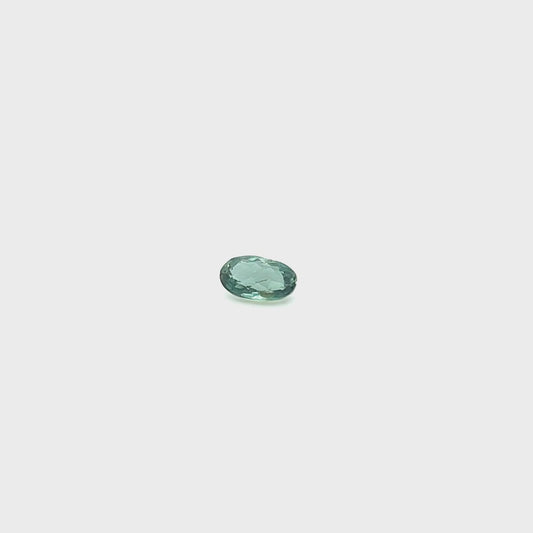 BESPOKE 0.92CT OVAL ALEXANDRITE RING