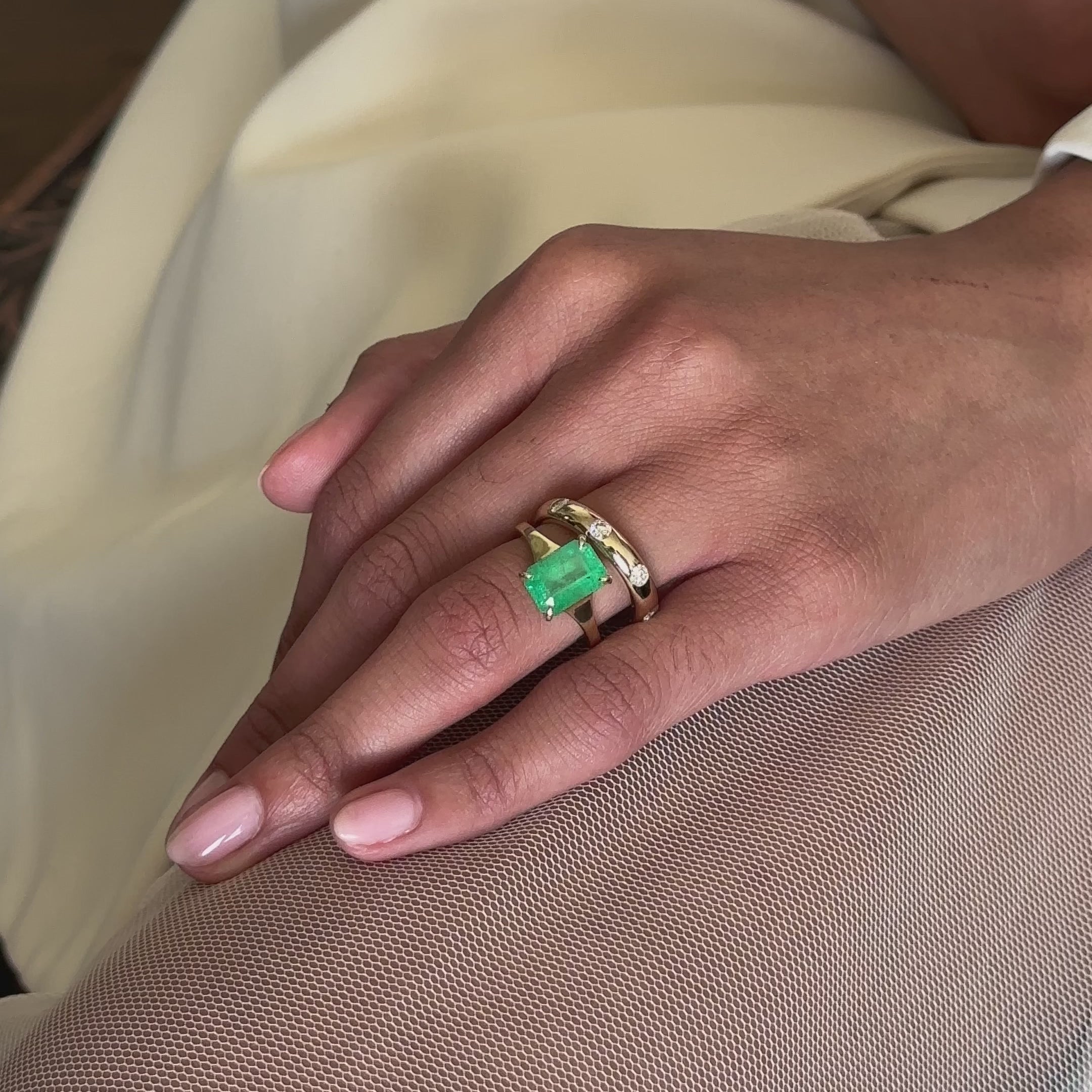 3.48ct Emerald Lark Ring – Starling