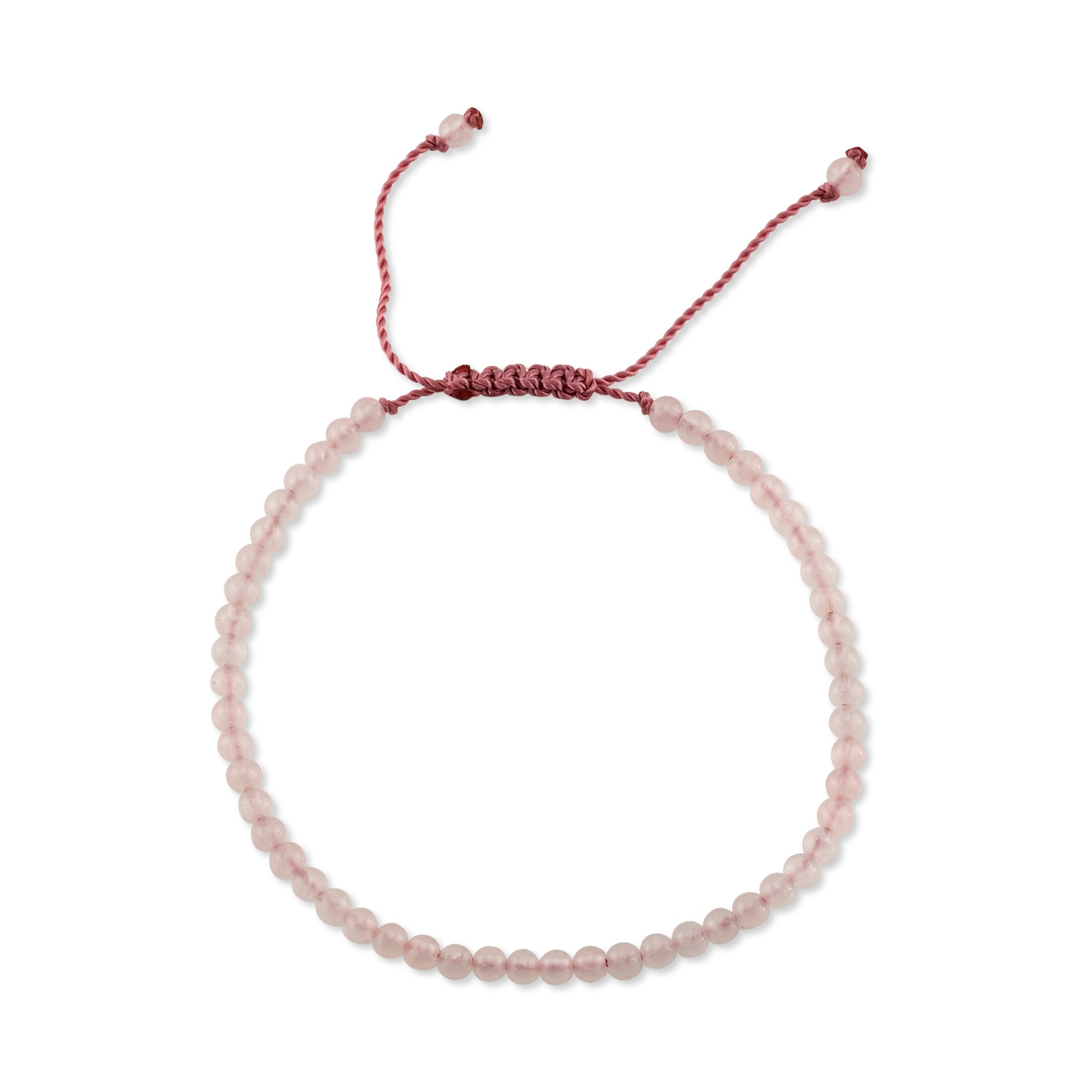 Rose Quartz Beaded Bracelet