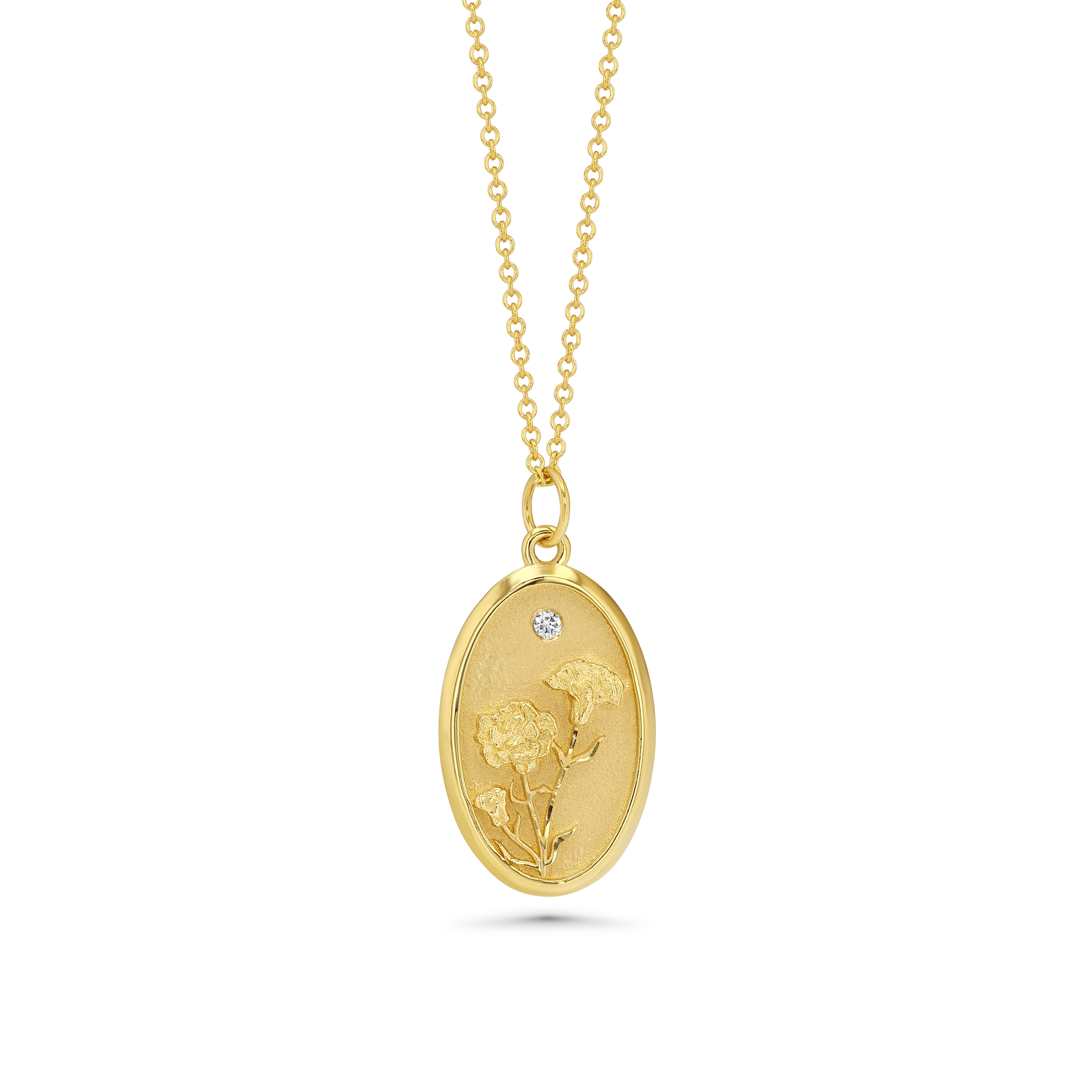 SAMPLE JANUARY BIRTH FLOWER CHARM