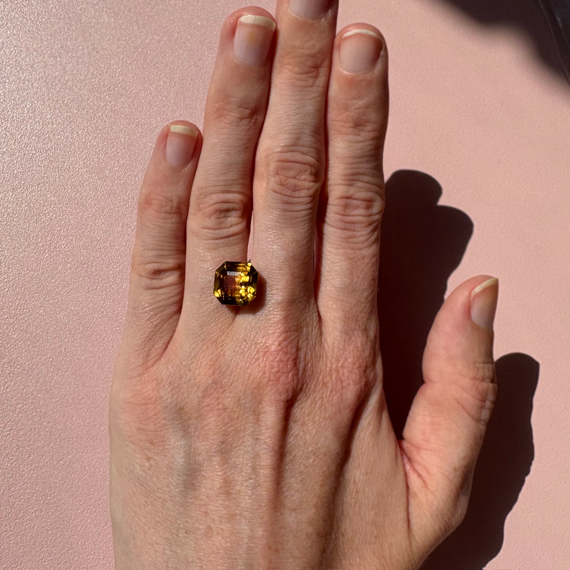 Bespoke 10.97ct Asscher Cut Zircon