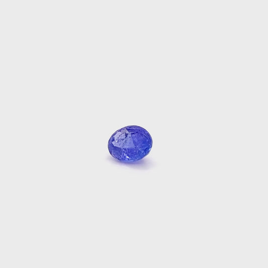 BESPOKE OVAL TANZANITE RING