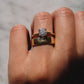 DIAMOND SOLITAIRE YELLOW GOLD RING