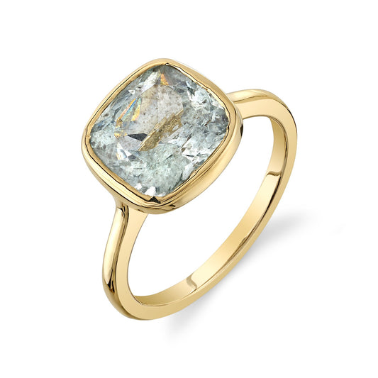 AQUAMARINE VINA BIRTHSTONE RING
