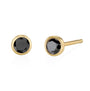 black diamond, yellow gold