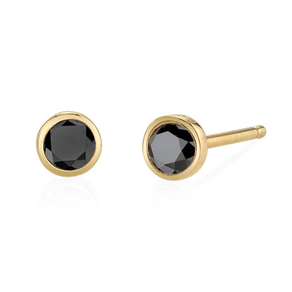black diamond, yellow gold