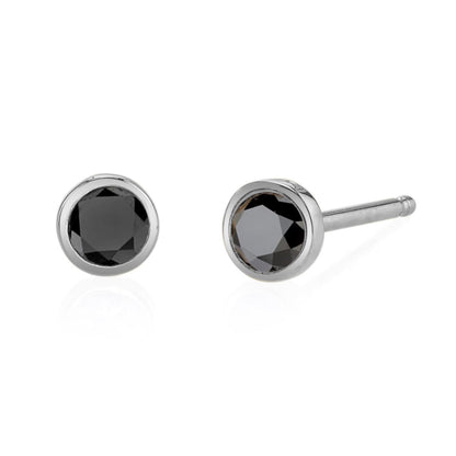 black diamond, white gold