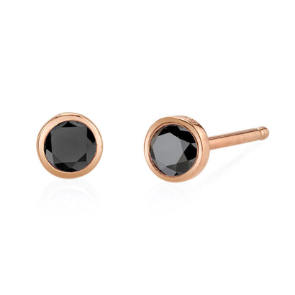 black diamond, rose gold