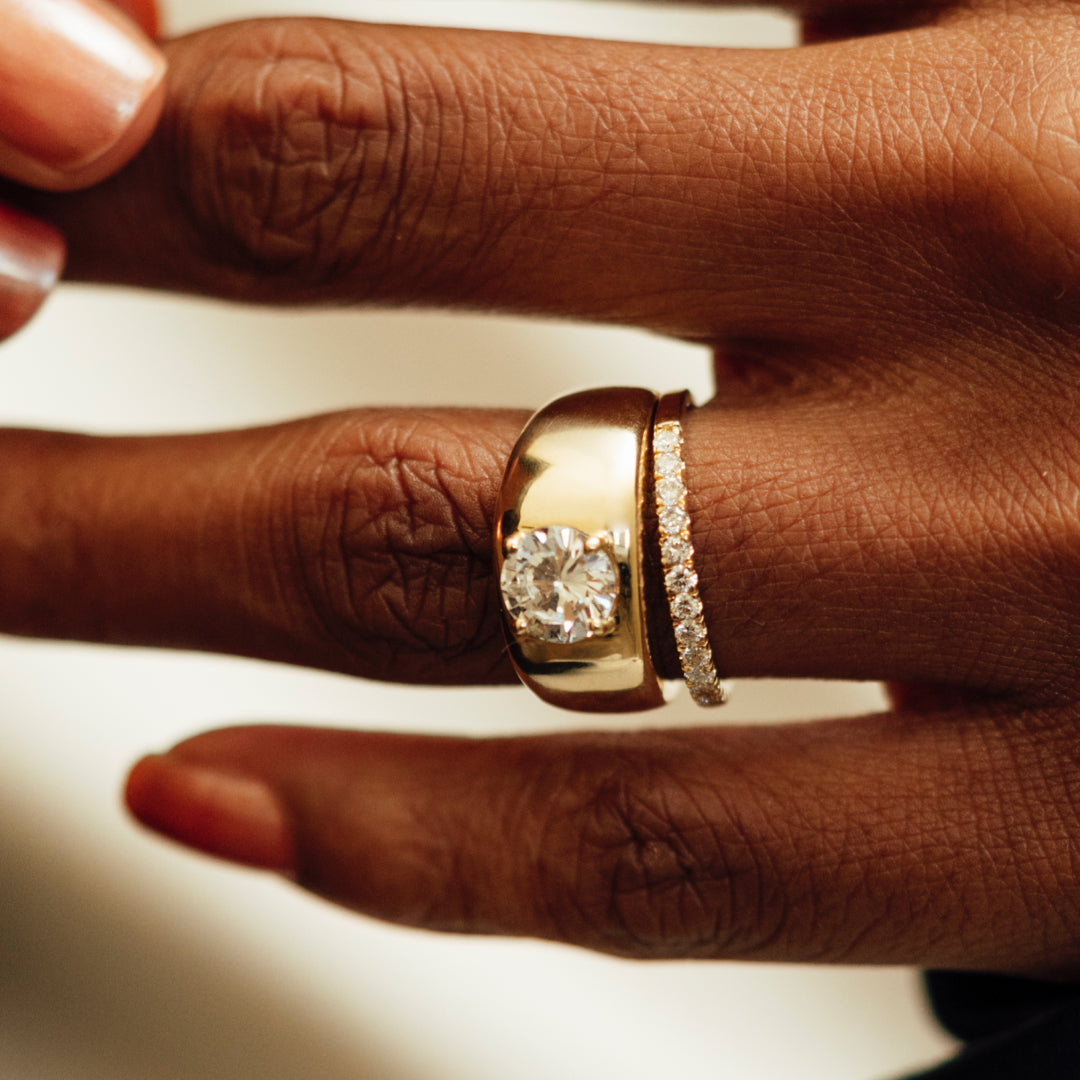 DIAMOND CLOUD RING