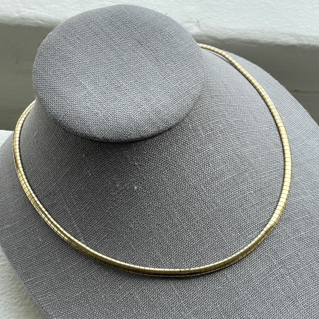 Vintage Italian Omega Necklace