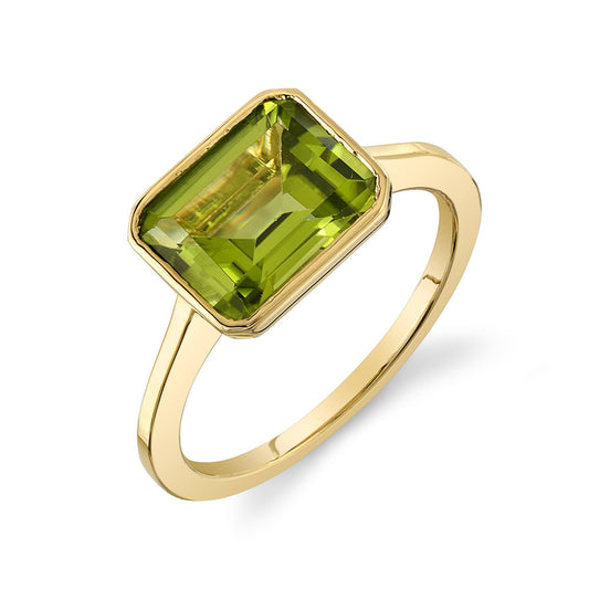 PERIDOT JULIA BIRTHSTONE RING