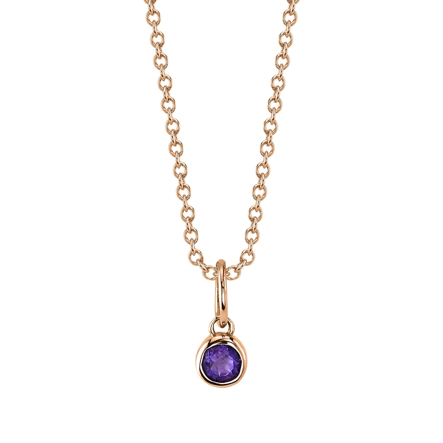 AMETHYST BIRTHSTONE CHARM