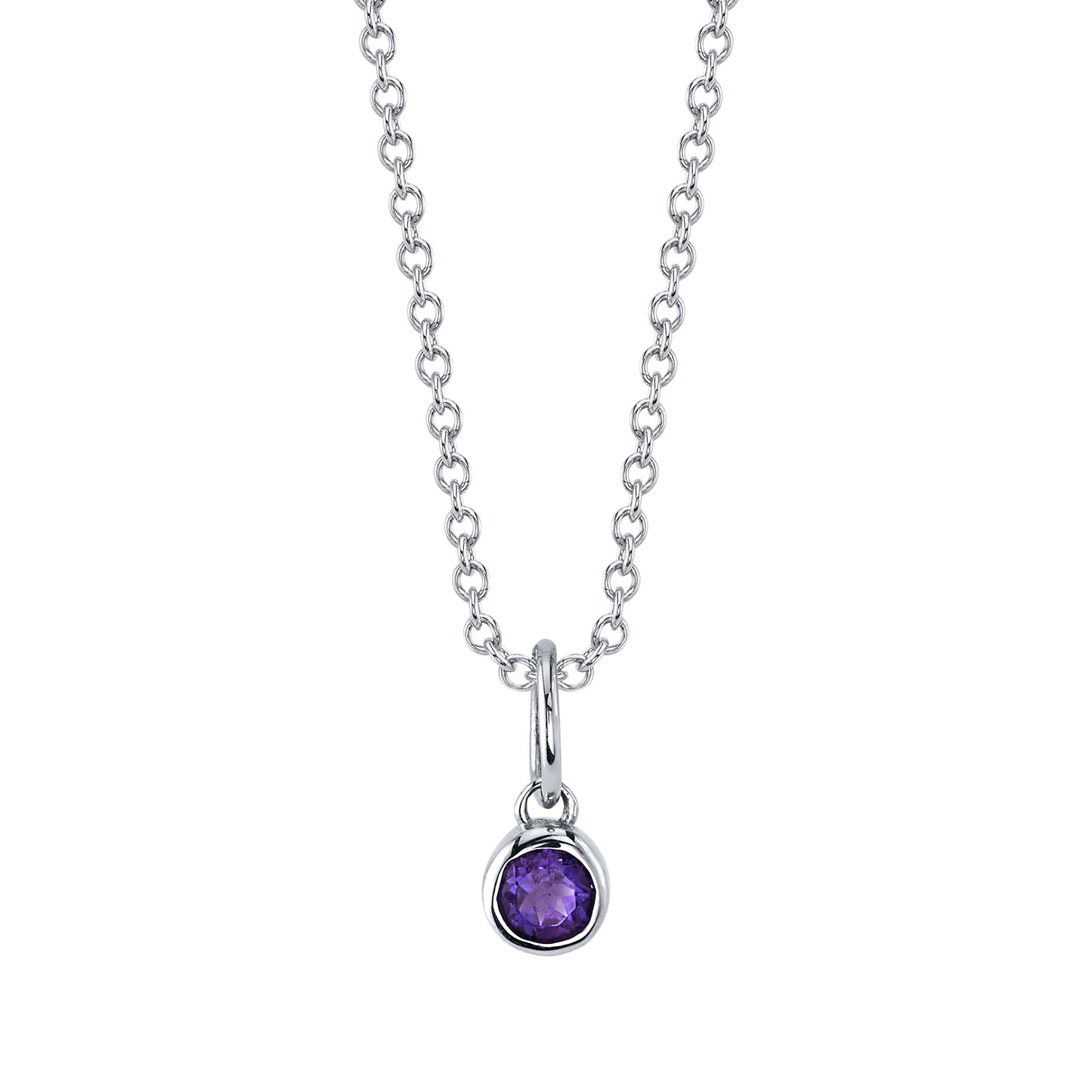 AMETHYST BIRTHSTONE CHARM