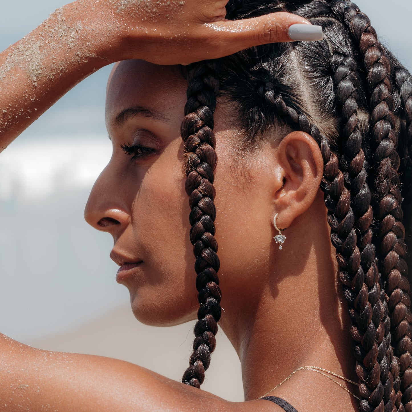 Ocean Fan Earrings - Carly Cushnie for Starling