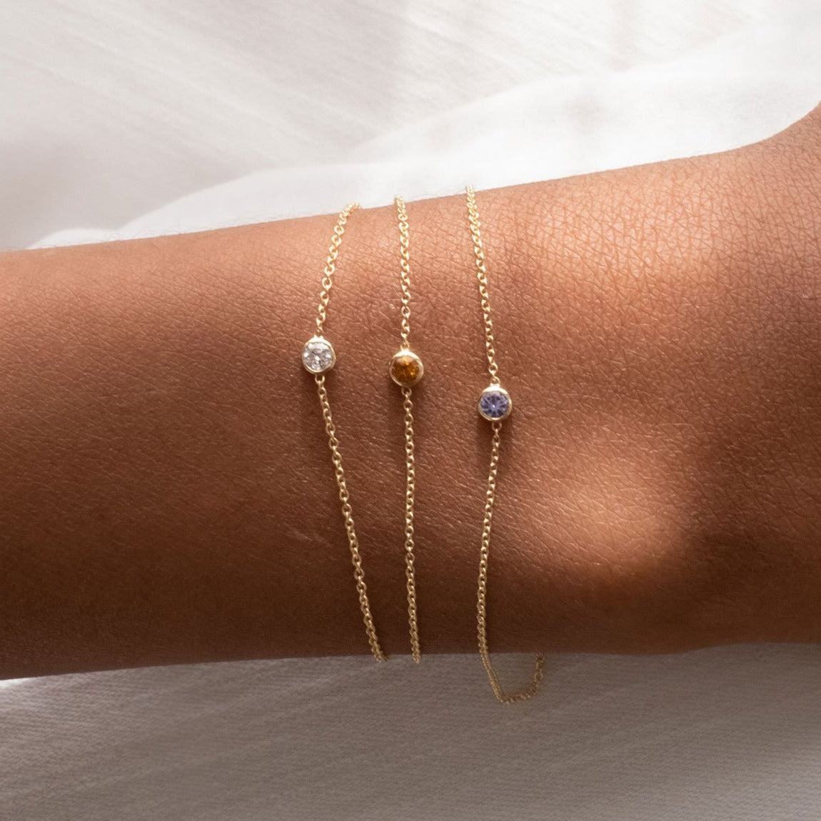 Citrine birthstone store bracelet