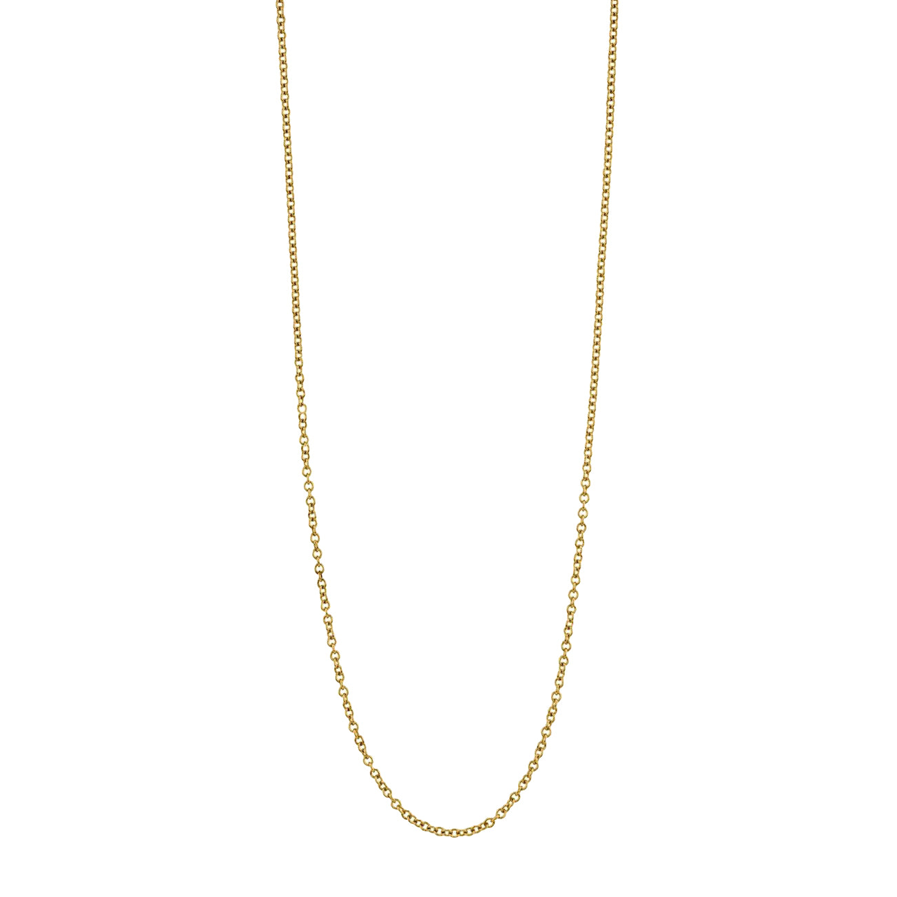 THIN CABLE CHAIN NECKLACE