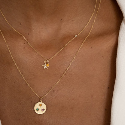 DIAMOND KISS NECKLACE