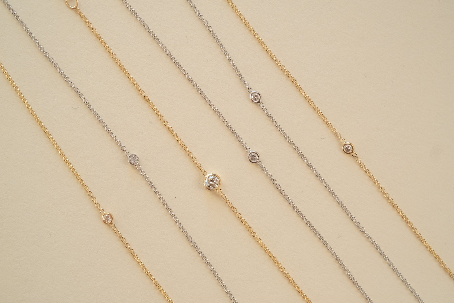 MAMA & MINI DIAMOND BRACELET SET