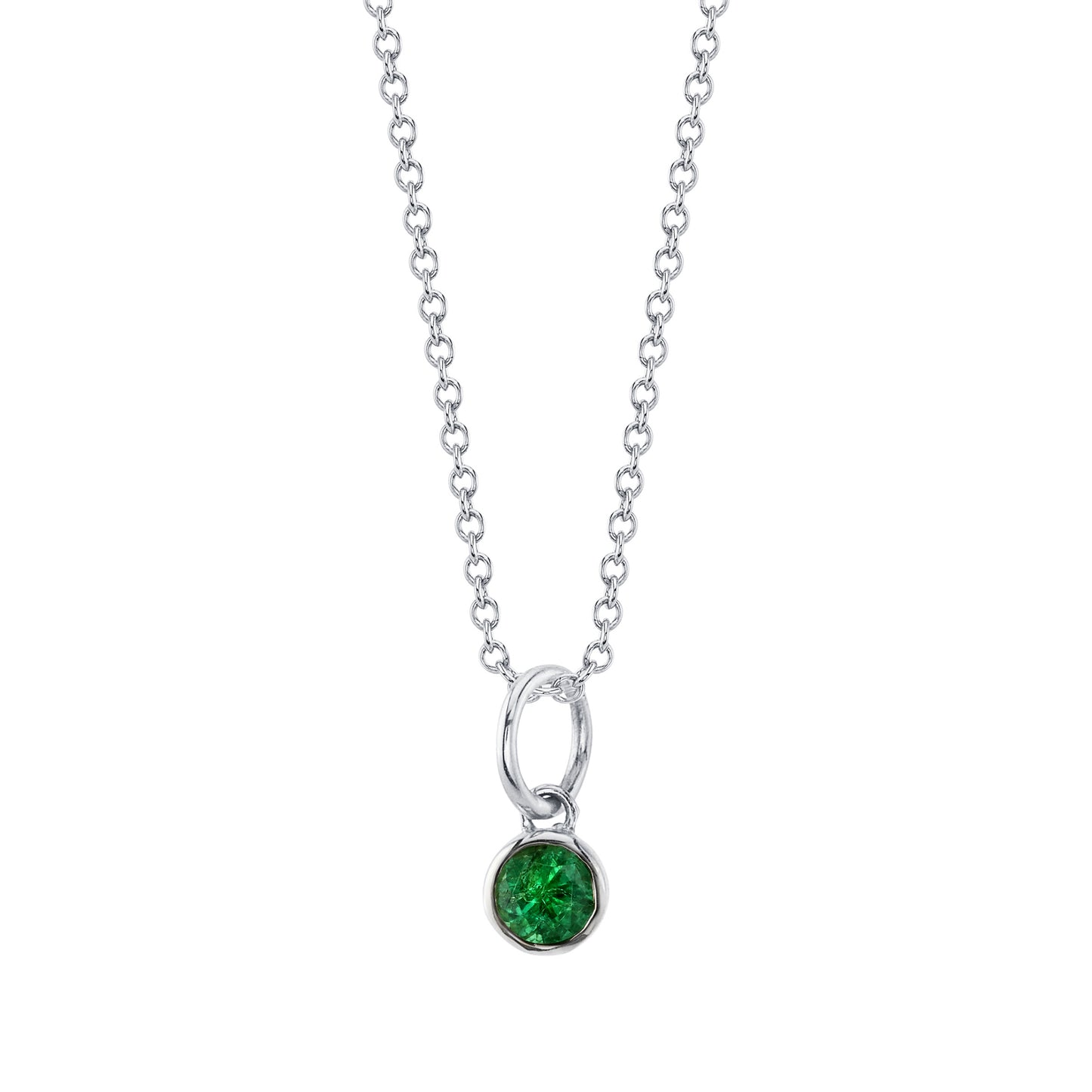 EMERALD BIRTHSTONE CHARM