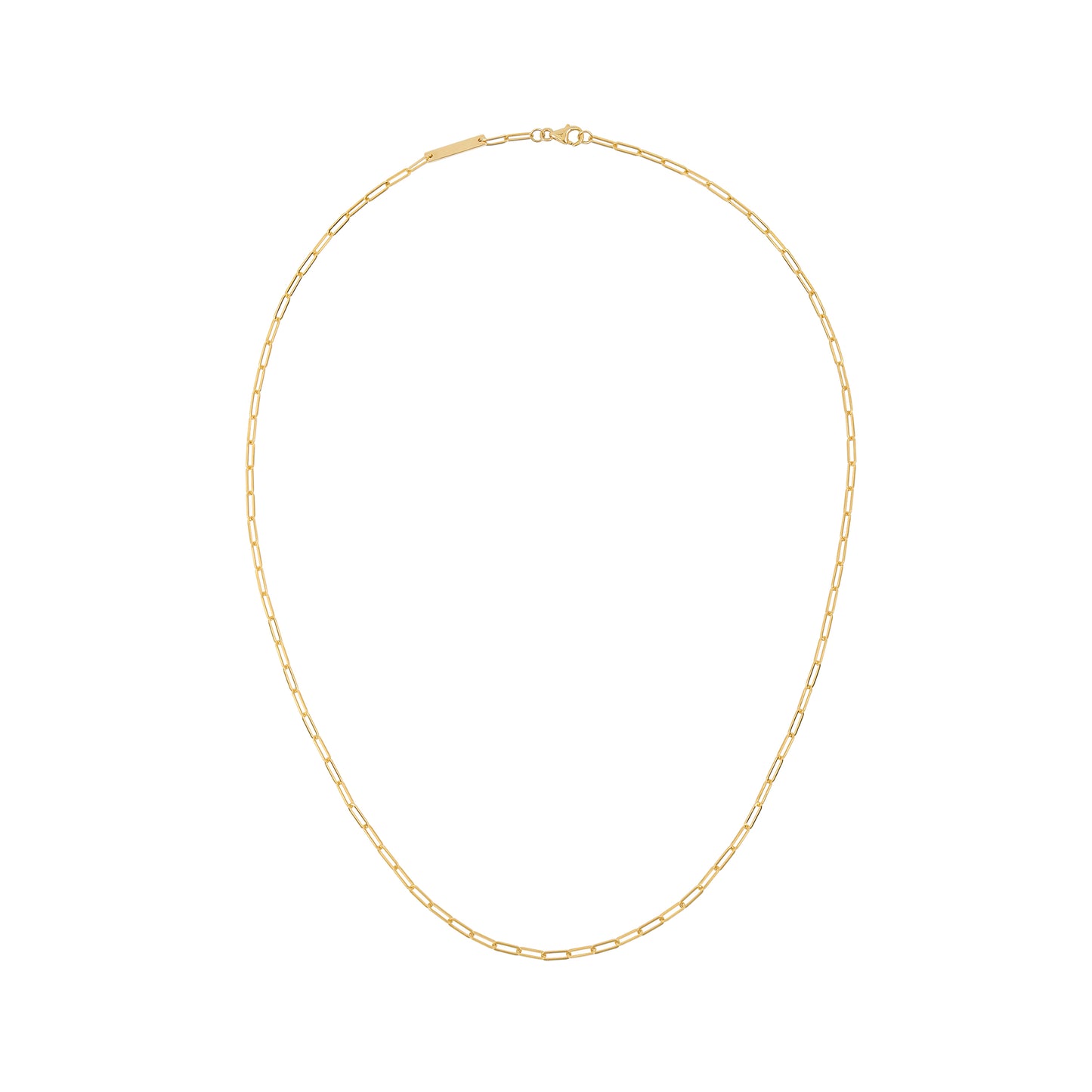 STAPLE CHAIN NECKLACE