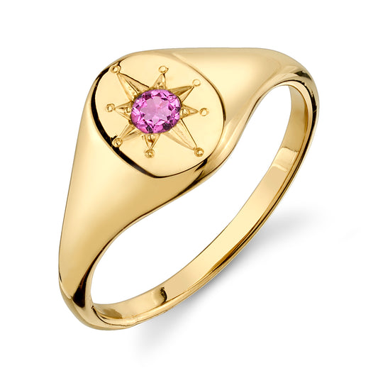 NORTH STAR SIGNET RING