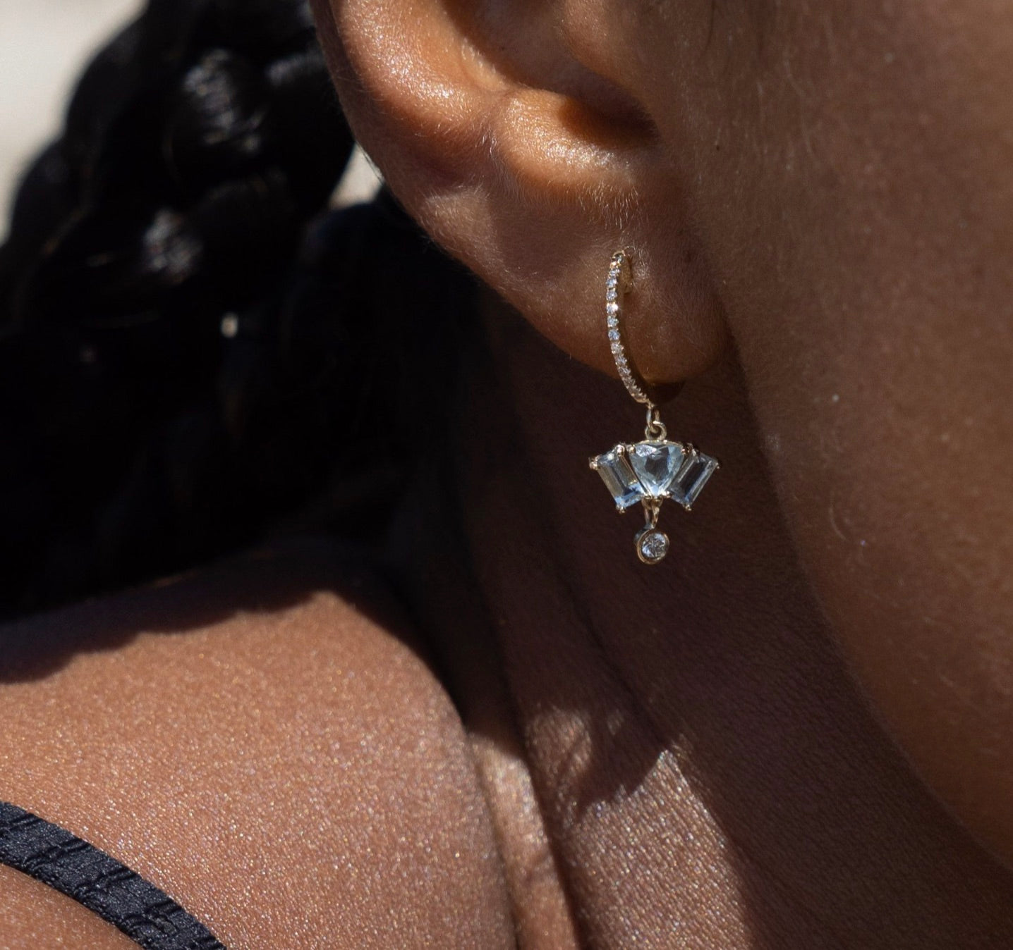 Ocean Fan Earrings - Carly Cushnie for Starling