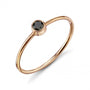 rose gold, black diamond