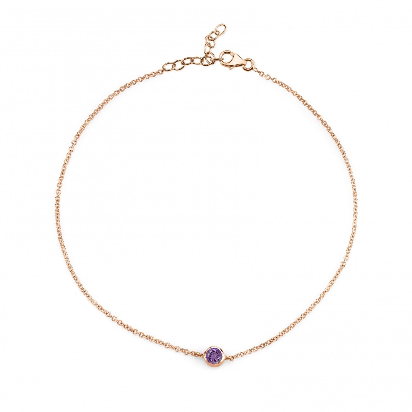 Olive Single Stone Bracelet