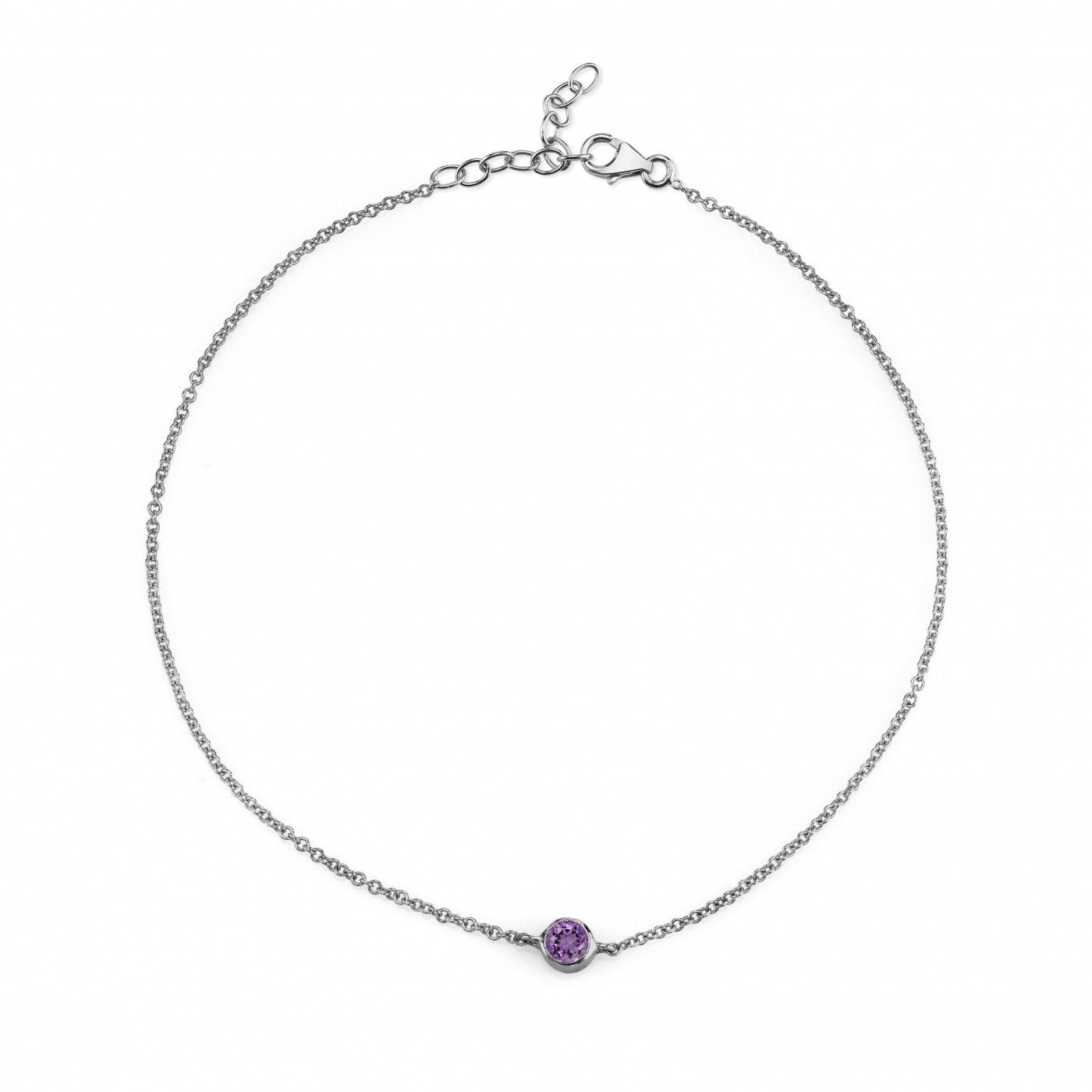 Olive Single Stone Bracelet