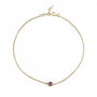 Olive Single Stone Bracelet