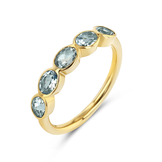 OVAL BEZEL RING