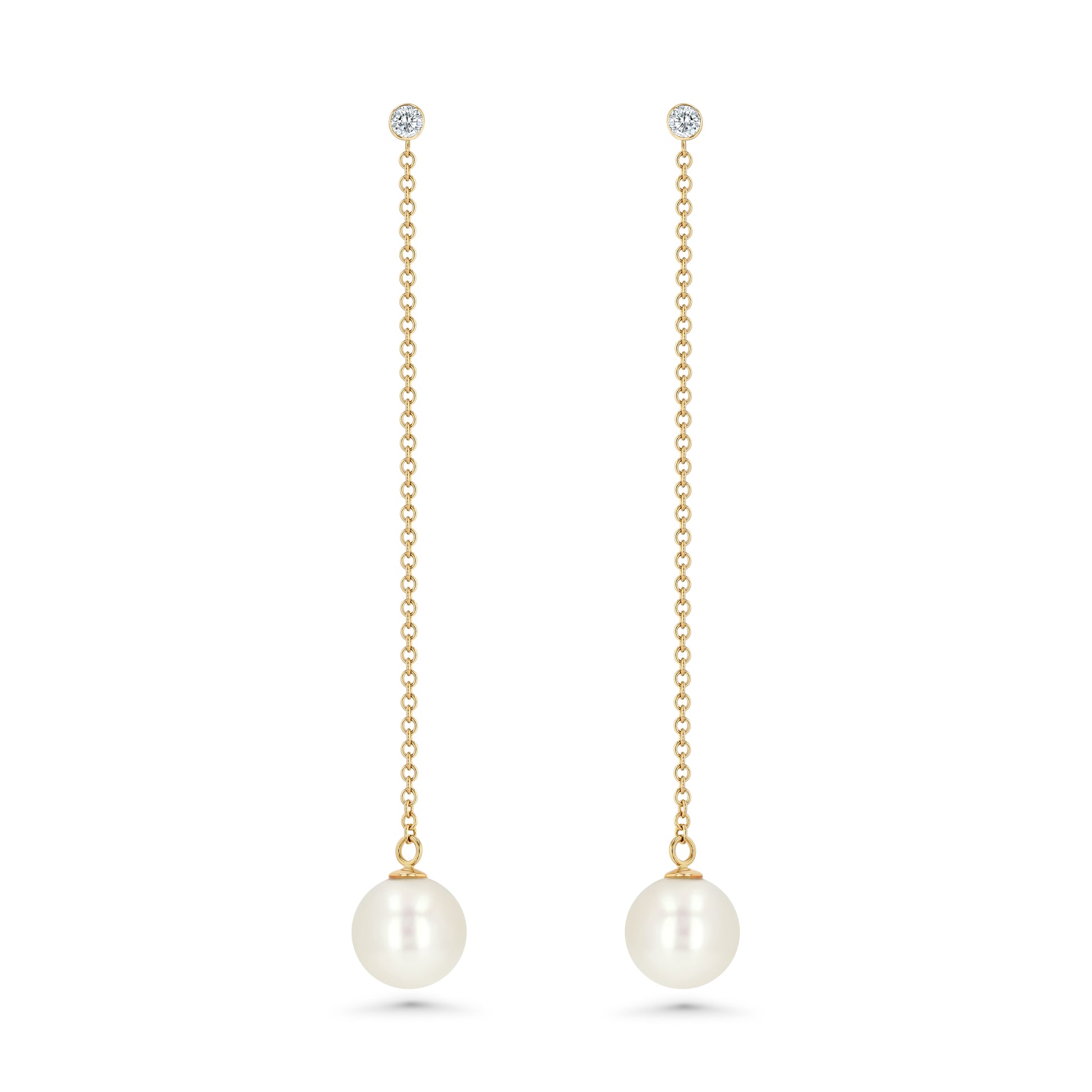 Medium Pearl Drop Earrings